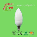 Vela forma CFL 5W (VLC-CDL-5W), lámpara ahorro de energía